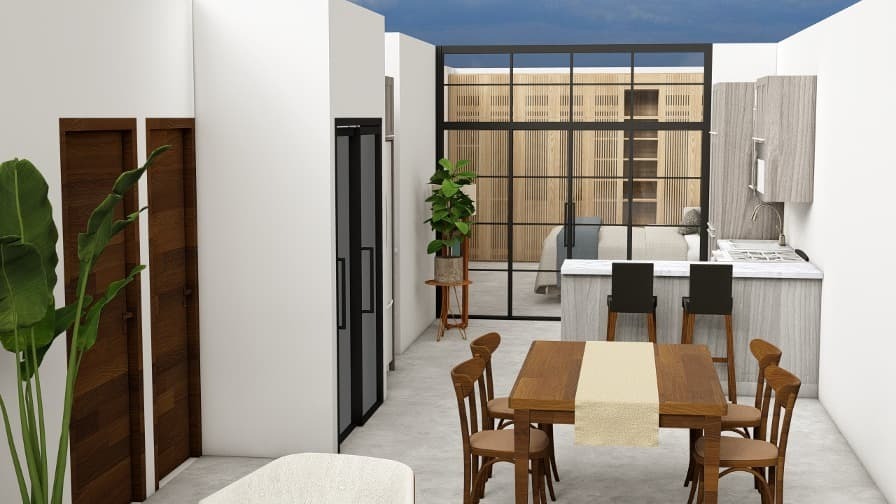 Construcción de casa unifamiliar aislada con acabados eficientes y diseño contemporáneo por Reformas Ruigar